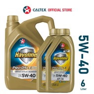 Caltex Havoline ProDs Fully Synthetic LE SAE 5W-40 Engine Oil (6 Liters)