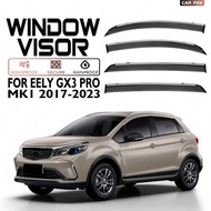 Suitable for Geely Geely GX3 Pro Window visor Window Rainproof Rainproof Sun visor Rain Eyebrow
