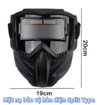 <kkt>Head Mount Full Automatic Varistor Welding Mask Chống cường độ cao Thợ hàn bảo vệ mặt nạ có thể