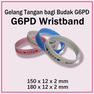 G6PD Bangles G6PD Bracelets Gelang Tangan G6PD Wristband Medical Alert G6PD Alert Bracelet for Kids 