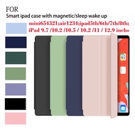 IPad Case For IPad Air4 Air5 10.9 Ipad Mini 6 Case IPad 9th 8th 10.2 Cover IPad Air 3 10.5 Sleep Wake IPad Mini 5 4 Silicone Soft Shell