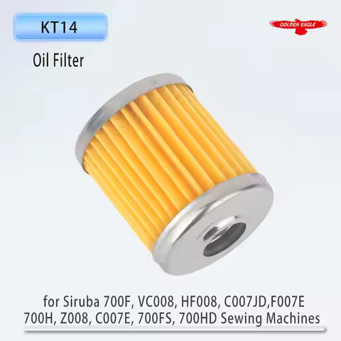 KT14 Oil Filter For 700F Overlock Sewing Machine 747 Parts VC008, HF008, C007JD, F007E, 700H, Z008, 