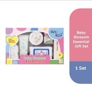 BZU BZU Newborn Baby Blossom Essentials Gift Set with Box ( Body Wash, Lotion, Powder, Wipes, Cotton