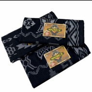 sarung wadimor motif bali khusus hitam
