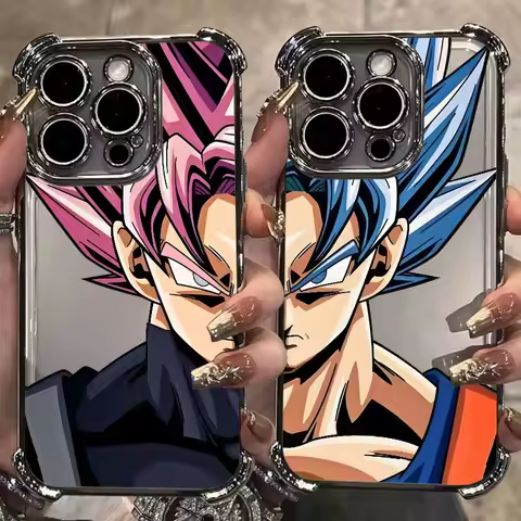 Super Saiyans Rosé Blue GokuS Plating Phone Case For Google Pixel 10a 10 9 8 7 9a 8a 7a Pro XL 5G An