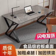 Study Desk Computer Desk Italian Home Desk Student Influencer Thickened Desk Rental Room Desktop Lig