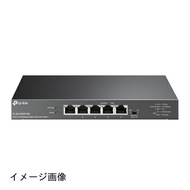 【新古品】 TP-Link 5ポート 2.5G デスクトップスイッチ 4ポート PoE++、802.1p/DSCP QoS 非マネージド対応 PoE電源 最大123W (TL-SG1006PP)