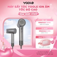 [DEGREE GRAY] YOOLE High Speed Negative Ion Hair Dryer - 8 Salon Standard Wind Modes Anti-Frizz -