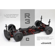 SNRC R3-C 1/10 Rc Car EP Electronic Power Touring Car Full Carbon Fibre Chassis Kit Center Mid Motor