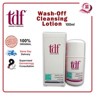 TDF AHA Wash Off Cleansing Lotion 100 ml (Oily&Acne Skin) Exp 11/21