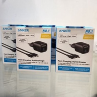 ANKER CHARGER SET USB C to LIGHTNING CABLE