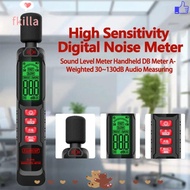 FKILLA Sound Level Meter, Digital Display 125Hz-8KHz Noise Meter, Professional 30-130dB Windproof Di