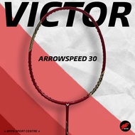 Raket Victor Arrowspeed 30 100% Original with string & grip (Free MYFA Jersey)