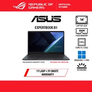 Asus 14" ExpertBook B1 B1403CVA Laptop Intel Core 5 120U 16GB DDR5 512GB FHD Win11Pro 3Y Onsite - B1