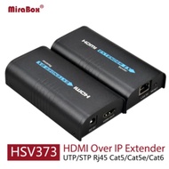 HSV373 HDMI Extender Ethernet Support 1080P 120m HDMI Extender Ethernet Over Cat5/Cat5e/Cat6 Rj45 HD