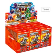 BLOKEES SET 1box/12pcs Transformers Defender Version 01/02/03/04/05 Model Kits 8+