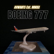 Philippine Airlines (PAL) B777 Diecast Plane Model (with landing gears)