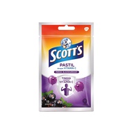 Scott's Vitamin C Pastilles Children Supplement Zipper Pack - Blackcurrant (15’s)