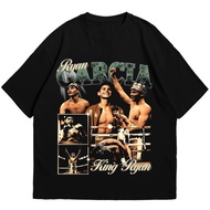 "SARB"Roosevelt Ryan Garcia T-shirt Vintage Boxing Player Black Combed Premium Unisex
