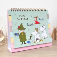 diary 2026 planner 2026 2026 Cute Moomin Family Desk Calendar Desktop Ornaments High-value Cartoon P