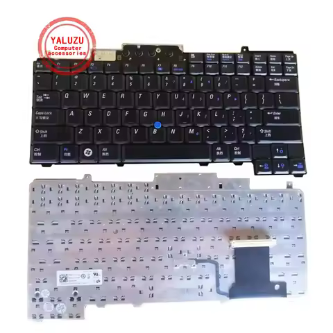 Used US English Laptop Keyboard For DELL Latitude D620 D630 D820 D830