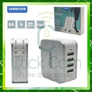 Onten Adapter Charger ที่ชาร์จusb 4 port รุ่น OTN-P13