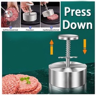Heavy Duty Aluminum Alloy Burger Press Burger Patty Maker for Burger Bun Mould Patty Burger Press Bu