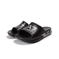 Sandals SLIDES ARMANI EMPORIO EA7 BLACK ORIGINAL AUTHENTIC