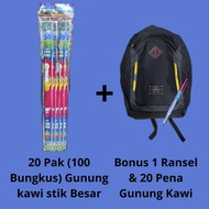 Hio (Dupa) Hitam Gunung Kawi Stik Besar