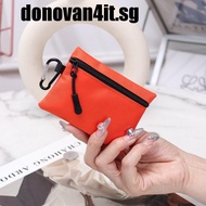 DONOVAN4IT Ox Cloth Coin Purse, Korean Style Zipper Small Item Bag, Soft Solid Color Wallet Coin Pur