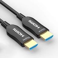 Fiber HDMI Cable 100ft 4K 60Hz, FURUI Fiber Optic HDMI 2.0b Cable HDR10, ARC, HDCP2.2, 3D, 18Gbps, Subsampling 4:4:4/4:2:2/4:2:0 Slim and Flexible HDMI Fiber Optic Cable