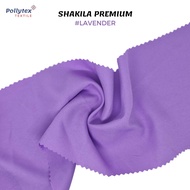Kain Bahan Shakila Premium Samira Stretch Sakila Syakila Shakilla Twill Gamis Ecer Meteran per 50 cm