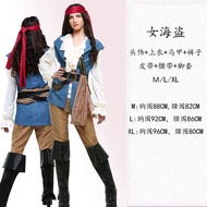 620original Halloween cosplay Caribbean male and female pirate costume adult Captain Jack Nordic Vik