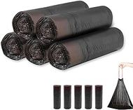 haierdidi Drawstring Bin Liners with Carry Handle, 10 L, Tear-Resistant and Liquid-Proof, Small Bin