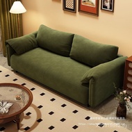 Three-Person Internet Celebrity Simple Sofa for Rental Apartments, Small Apartments, Fabric Living R