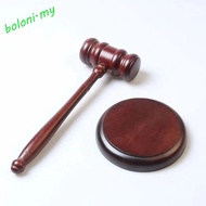 [COD] Wooden Judge Hammer, High Quality Long Handle Wood Adjudgement Gavel, Delicate comfortable Gri