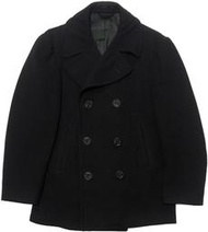 美軍公發 越戰 USN 海軍 PEA COAT 羊毛外套 大衣 SIZE：38S