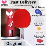 Fast Delivery 100% Authentic Butterfly TBC401 Ping Pong Bat (Buy 1 free 3 items)