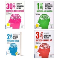 Speaking Matrix Combo Book Speak 30 seconds 2 minutes 3 Minutes Speak English Like the Wind - 1 Minu