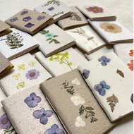 Softcover book flower series by Rebco | Pocket notebook | Recycle paper notebook | Travel book inser