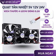 5V 12V 24V radiator fans of all sizes, high quality Buffalo Head Components.