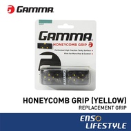 GAMMA Tennis Replacement Grip - Honeycomb (Yellow) [Enso Lifestyle]