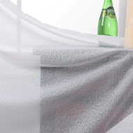 SNOW & GR8 (305cm) Sheer Curtain / Langsir Sheer FREE Hook or Ring for Sliding Door and Window - Sno