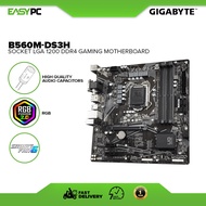 Gigabyte B560M-DS3H Socket LGA 1200 Ddr4 Gaming Motherboard, Supports 11th and 10th Gen Intel Core.