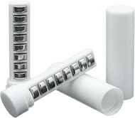 Slimline Coin LR44 / SR44 Battery Casey Case, soft durable material - Pack of 2 (Holds 8 Batteries)