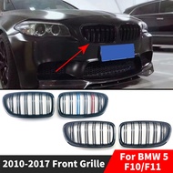 For BMW 5 F10 F11 2010-2017 520i 528i 535i 530i 550i 520d 530d 518d Front Bumper Kidney Grille Grill