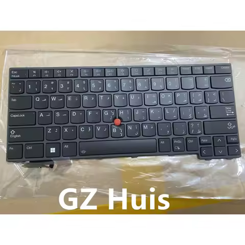 New Original for Lenovo ThinkPad T14 P14s Gen 3 Gen 4 Backlit Arabic Keyboard 5N21D67976 5N21D68068