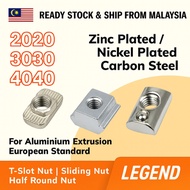 T Slot Nuts Sliding Nut Elastic Spring Nut Rhombus Nut For Euro Standard Aluminum Extrusion Series 2