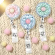 Retractable Badge Reel, Interesting Nurse Badge Reel, Nylon Cord, For Nursing Students, Workers, Tea