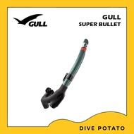 GULL Snorkel รุ่น Super Bullet ท่อหายใจสำหรับดำน้ำ snorkeling ยี่ห้อ Gull